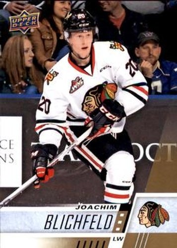 #288 Joachim Blichfeld - Portland Winterhawks - 2017-18 Upper Deck CHL Hockey
