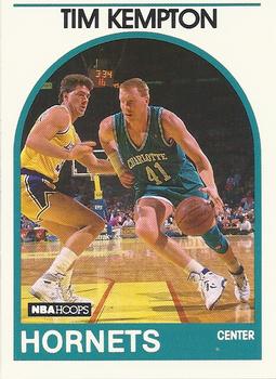 #288 Tim Kempton - Charlotte Hornets - 1989-90 Hoops Basketball