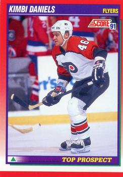 #289 Kimbi Daniels - Philadelphia Flyers - 1991-92 Score Canadian Hockey
