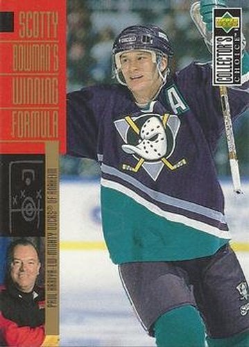 #289 Paul Kariya - Anaheim Mighty Ducks - 1996-97 Collector's Choice Hockey