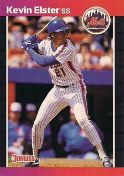 #289 Kevin Elster - New York Mets - 1989 Donruss Baseball