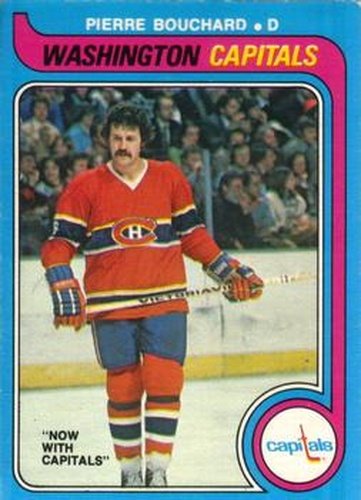 #289 Pierre Bouchard - Washington Capitals - 1979-80 O-Pee-Chee Hockey
