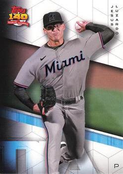 #289 Jesus Luzardo - Miami Marlins - 2021 Topps Archives Baseball