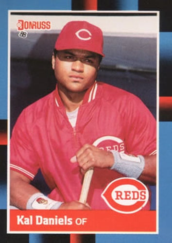 #289 Kal Daniels - Cincinnati Reds - 1988 Donruss Baseball
