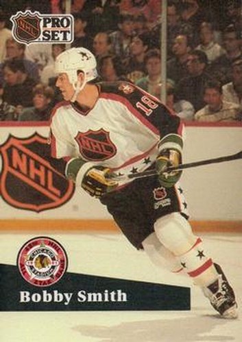 #289 Bobby Smith - 1991-92 Pro Set Hockey