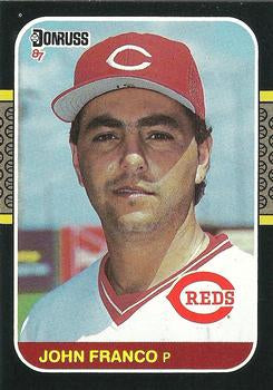 #289 John Franco - Cincinnati Reds - 1987 Donruss Baseball