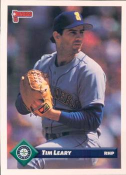 #289 Tim Leary - Seattle Mariners - 1993 Donruss Baseball