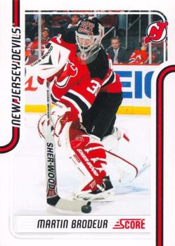 #289 Martin Brodeur - New Jersey Devils - 2011-12 Score Hockey