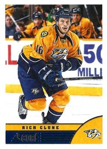 #289 Richard Clune - Nashville Predators - 2013-14 Score Hockey