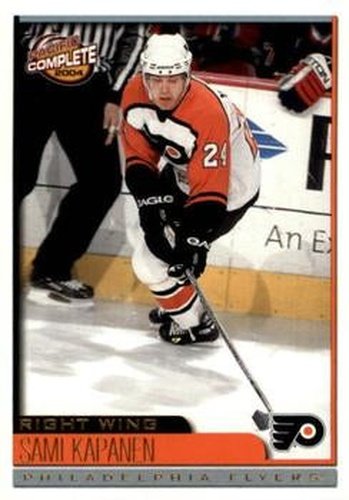#289 Sami Kapanen - Philadelphia Flyers - 2003-04 Pacific Complete Hockey