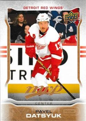 #289 Pavel Datsyuk - Detroit Red Wings - 2014-15 Upper Deck MVP Hockey