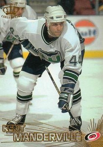 #289 Kent Manderville - Carolina Hurricanes - 1997-98 Pacific Crown Hockey