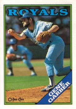 #289 Gene Garber - Kansas City Royals - 1988 O-Pee-Chee Baseball