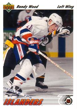#289 Randy Wood - New York Islanders - 1991-92 Upper Deck Hockey