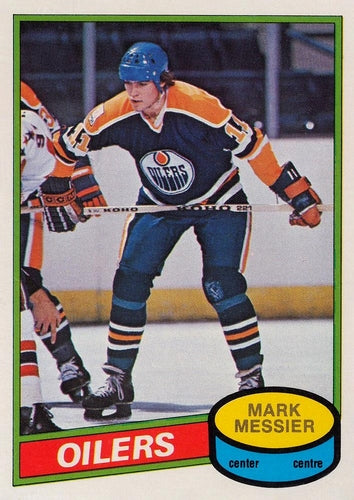 #289 Mark Messier - Edmonton Oilers - 1980-81 O-Pee-Chee Hockey