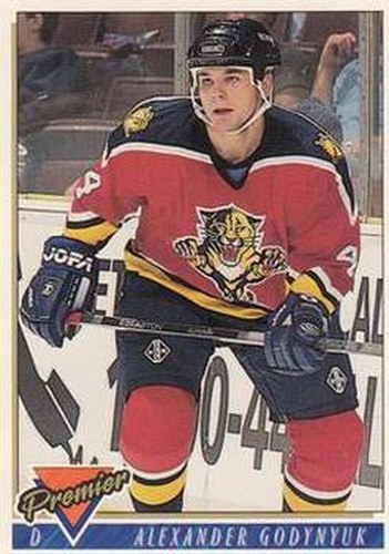 #289 Alexander Godynyuk - Florida Panthers - 1993-94 Topps Premier Hockey