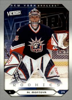 #289 Al Montoya - New York Rangers - 2005-06 Upper Deck Victory Hockey