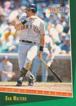 #289 Dan Walters - San Diego Padres - 1993 Select Baseball