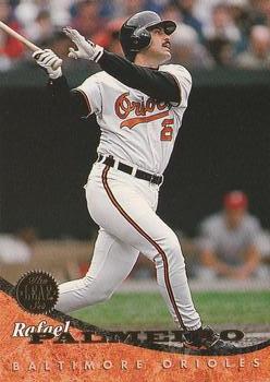 #289 Rafael Palmeiro - Baltimore Orioles - 1994 Leaf Baseball