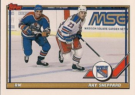 #279 Tom Fitzgerald - New York Islanders - 1991-92 Topps Hockey