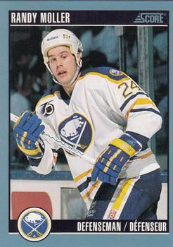 #289 Randy Moller - Buffalo Sabres - 1992-93 Score Canadian Hockey