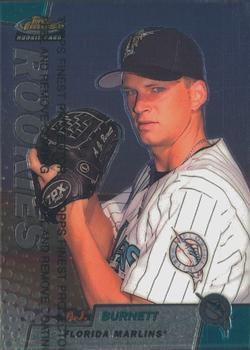 #289 A.J. Burnett - Florida Marlins - 1999 Finest Baseball