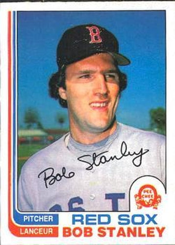 #289 Bob Stanley - Boston Red Sox - 1982 O-Pee-Chee Baseball
