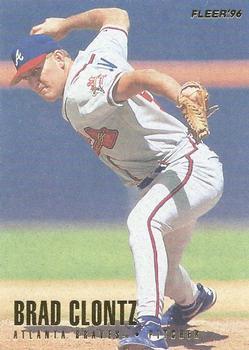 #289 Brad Clontz - Atlanta Braves - 1996 Fleer Baseball