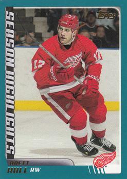 #289 Brett Hull - Detroit Red Wings - 2003-04 Topps Hockey