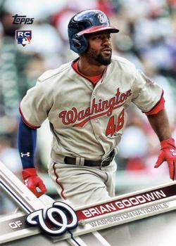 #289 Brian Goodwin - Washington Nationals - 2017 Topps Baseball