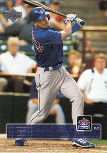 #289 Chris Woodward - Toronto Blue Jays - 2003 Upper Deck Baseball