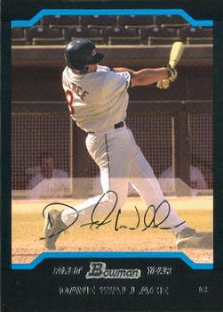 #289 Dave Wallace - Cleveland Indians - 2004 Bowman Baseball