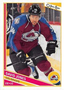 #289 David Jones - Colorado Avalanche - 2013-14 O-Pee-Chee Hockey