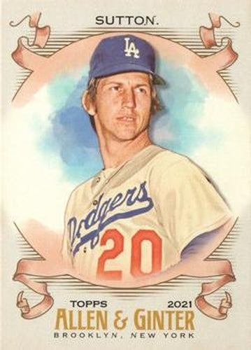 #289 Don Sutton - Los Angeles Dodgers - 2021 Topps Allen & Ginter Baseball