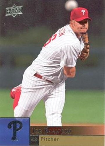 #289 Joe Blanton - Philadelphia Phillies - 2009 Upper Deck Baseball