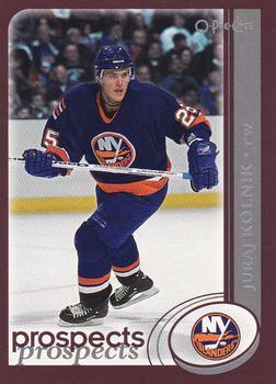 #289 Juraj Kolnik - New York Islanders - 2002-03 O-Pee-Chee Hockey