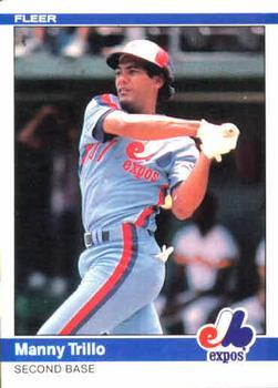 #289 Manny Trillo - Montreal Expos - 1984 Fleer Baseball