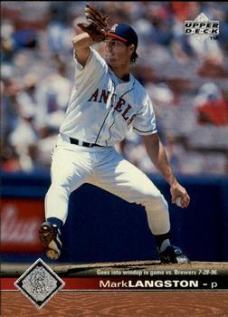 #289 Mark Langston - California Angels - 1997 Upper Deck Baseball