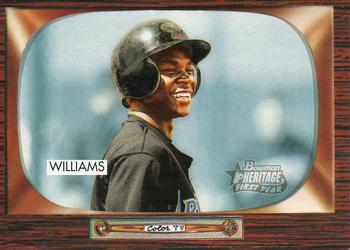 #289 Marland Williams - Arizona Diamondbacks - 2004 Bowman Heritage Baseball