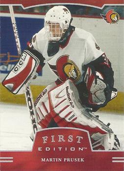 #289 Martin Prusek - Ottawa Senators - 2002-03 Be a Player First Edition Hockey