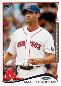 #289 Matt Thornton - Boston Red Sox - 2014 Topps Baseball