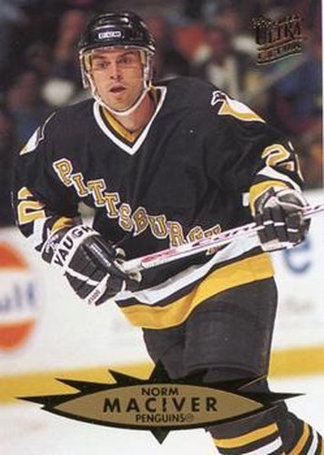 #289 Norm Maciver - Pittsburgh Penguins - 1995-96 Ultra Hockey