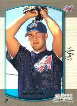 #289 Steve Fish - Anaheim Angels - 2000 Bowman Baseball