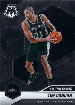 #289 Tim Duncan - San Antonio Spurs - 2020-21 Panini Mosaic Basketball