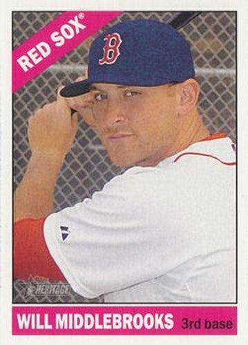 #289 Will Middlebrooks - Boston Red Sox - 2015 Topps Heritage Baseball