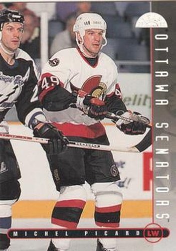 #289 Michel Picard - Ottawa Senators - 1995-96 Leaf Hockey