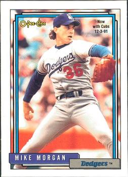 #289 Mike Morgan - Chicago Cubs - 1992 O-Pee-Chee Baseball