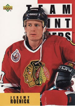 #289 Jeremy Roenick - Chicago Blackhawks - 1993-94 Upper Deck Hockey