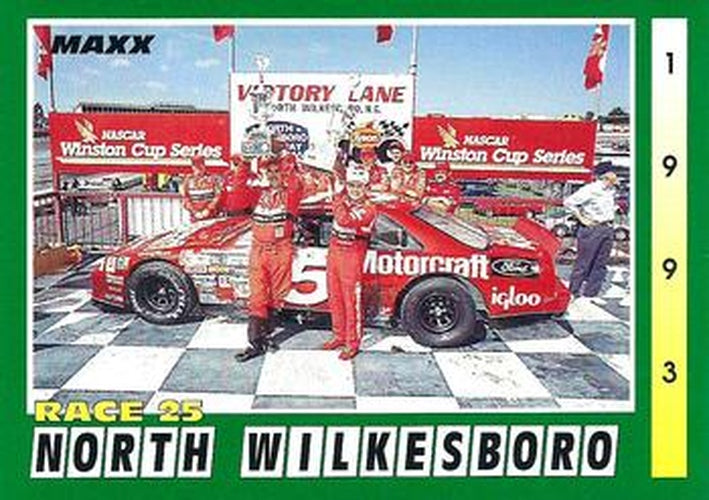 #289 Geoff Bodine - Bud Moore Engineering - 1993 Maxx Racing