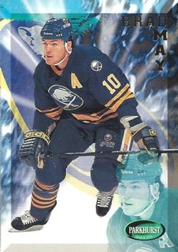 #289 Brad May - Buffalo Sabres - 1995-96 Parkhurst International Hockey
